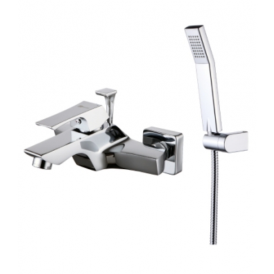 4502C Юнит Смеситель для ванны, с коротким изливом, с аксессуарами, хром LEMARK 4502C Юнит Смеситель для ванны, с коротким изливом, с аксессуарами, хром LEMARK