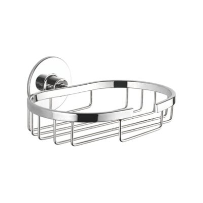 5702-1/L Мыльница металл настенная (глубокая) самоклеющийся * 5702-1/L Мыльница металл настенная (глубокая) самоклеющийся *