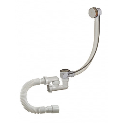 А-28089 Cифон для ванны (обвязка) ОРИО 1 1/2"х40, регул., с перел. и гиб.трубой 40-40/50 (полуавтом) А-28089 Cифон для ванны (обвязка) ОРИО 1 1/2"х40, регул., с перел. и гиб.трубой 40-40/50 (полуавтом)