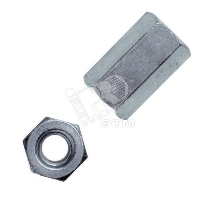 Гайка М 12 оцин. переходная д/шпильки DIN 6334 (2шт) Гайка М 12 оцин. переходная д/шпильки DIN 6334 (2шт)