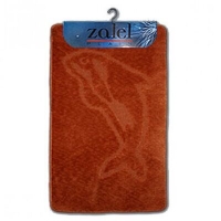Коврик д/ванны 1 предм. ZALEL 60*100- оранжевый Турция