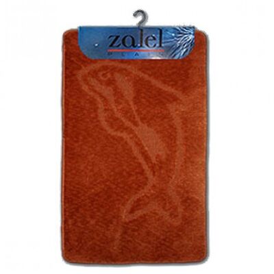 Коврик д/ванны 1 предм. ZALEL 60*100- оранжевый Турция