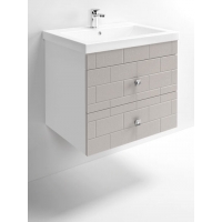 Подстолье "Стоун-70" (Капучино) 2 ящика ПОДВЕСНОЕ под умыв. "Como- 70" 700х780х430