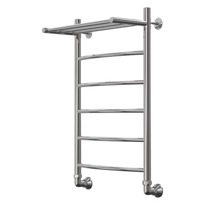 Полотенцесушитель Классик 2 с полкой 50*100 ф1" 7 перекладин (К-боковое 50, Дуга , Слева) 06998