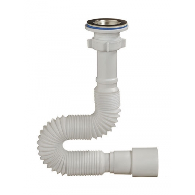 А-3016 Гибкая труба с выпуском (гофросифон) ОРИО 1 1/4" - 40/50 длинна 750 мм А-3016 Гибкая труба с выпуском (гофросифон) ОРИО 1 1/4" - 40/50 длинна 750 мм