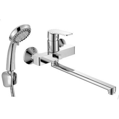 DR23043 Смеситель одноручный универсальный с поворотным изливом 300мм, хром