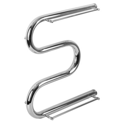 Полотенцесушитель АКВАДРАЙВ нерж. М 60*50 ф1" с полочками