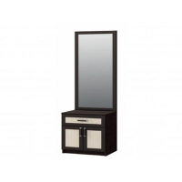 Прихожая Ева ЕС-01 секция с зеркалом (венге/белфорд) (3 места) Прихожая Ева ЕС-01 секция с зеркалом (венге/белфорд) (3 места)