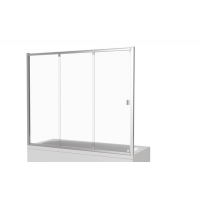 Шторка SCREEN WTW-130-G-CH стекло ГРЭЙП, 4 мм ПД00107