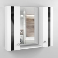 Зеркало-шкаф ГАММА-90 2 двери (670*900*170)