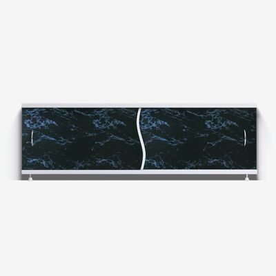 Экран под ванну "Премьер" с алюм. рамой 1,5 м (25-черный мрамор)