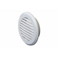 Решетка вентиляционная круглая с фланцем D=125 ПКР 170/125