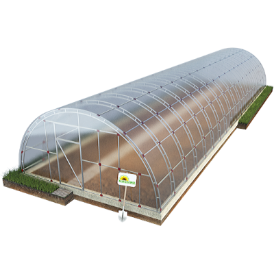 Теплица из поликарбоната Земледелец 5х18м Теплица из поликарбоната Земледелец 5х18м