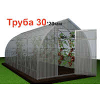 Теплица из поликарбоната Каплевидная 3х4м