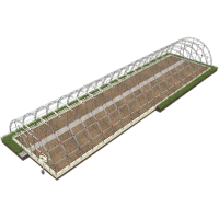 Каркас теплицы Земледелец 5х20м Каркас теплицы Земледелец 5х20м