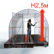 Теплица из поликарбоната Светлая 3х4 м (шаг дуг 0,65м)