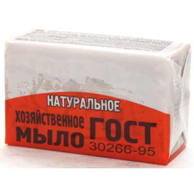 Мыло хозяйственное 65% ГОСТ упакованное 200 гр.(54)