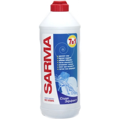 Моющее средство для посуды SARMA гель сода эффект 500 мл.(20)