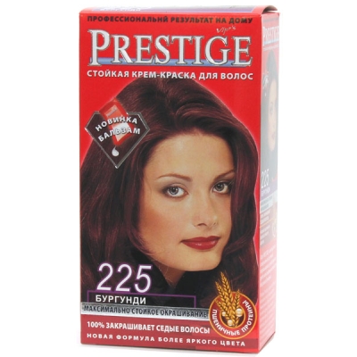 Краска для волос PRESTIGE 225 бургунди 1 шт.(20)