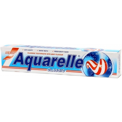Зубная паста AQUARELLE классик 75 мл.(50)