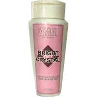 Гель для душа "BRIGHT CRYSTAL" женский парфюмированный 250 мл./скидки не действуют/(24)