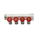 Коллектор 1''x1/2'' с регулировочными вентилями VRT (4 вых)