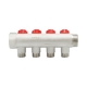 Коллектор 1''x1/2'' с регулировочными вентилями VRT (4 вых)