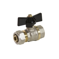 Кран шаровой для м/п трубы 3/4'' х 20 вн/ц FRAP