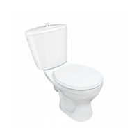 Унитаз-компакт "Оптима-Эконом" (косой, боковой, сид, шток.арм) МОНОКОРОБ (г.Лобня)