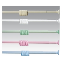 Карниз для ванной голубой 1,20*2,10 с кольцами Карниз для ванной голубой 1,20*2,10 с кольцами