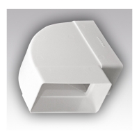 Колено горизонтальное угол 90 55*110 511КГП ПВХ Колено горизонтальное угол 90 55*110 511КГП ПВХ