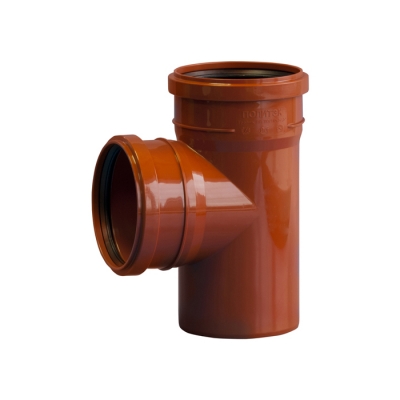 160 тройник на 160 угол 87,5 ПП ПОЛИТЭК наруж.