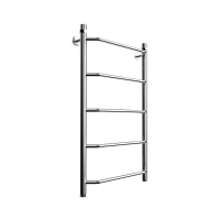 Полотенцесушитель ZOX ЛЦ 80х50 1'' 5 перекл ТРАПЕЦИЯ нижнее подкл (крепеж, без монт комп) В6