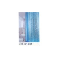 Штора для ванной 3D Blue 180*180 ZALEL 3D-001 без колец Штора для ванной 3D Blue 180*180 ZALEL 3D-001 без колец