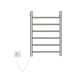 Полотенцесушитель электрический ЛЦ 60х40 6 перекл ПРЯМОЙ левый (кнопочный выкл, 222 Вт) ZOX
