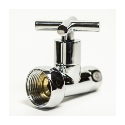 Вентиль запорный прямой для П/С 1''х1/2'' вн/вн крест 840SCH1004