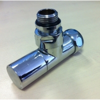Вентиль запорный угловой для П/С 3/4"х1/2" вн/нар колп 8202S/SG02CH0405/2