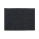 Коврик влаговпитывающий "ребристый" 60*90 см черный, ворс 6мм