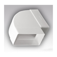 Колено горизонтальное угол 90 60х120 612КГП ПВХ Колено горизонтальное угол 90 60х120 612КГП ПВХ