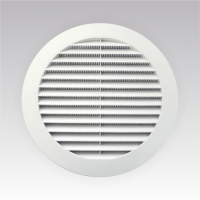 Решетка вент. D150 с фланцем D125 с сеткой 12РКС АВС