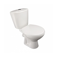 Унитаз-компакт "Универсал NEW 90" (гориз.вып, нижн, сид, кноп.арм) МОНОКОРОБ (г.Лобня)