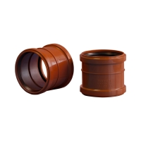 160 Муфта двойная ПП ПОЛИТЭК наруж.