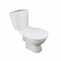 Унитаз-компакт "Универсал-Стандарт" (косой, нижн, сид, кноп.арм) МОНОКОРОБ (г.Лобня)