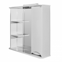 Шкаф навесной "ЭТЬЕН-75" правый с подсветкой (ПВХ) Шкаф навесной "ЭТЬЕН-75" правый с подсветкой (ПВХ)