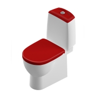 Унитаз-компакт "Best Red" SL DM (а/вспл,гор,ниж,2кн.Geberit,красн дюро м/лифт,clip up) (S Luxe) Унитаз-компакт "Best Red" SL DM (а/вспл,гор,ниж,2кн.Geberit,красн дюро м/лифт,clip up) (S Luxe)