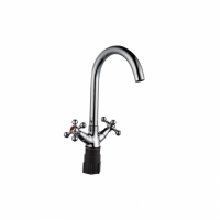 Смеситель для кухни 1/2 рез Казань КС-51 51178 металлиз мах, универ крепление, без подводки