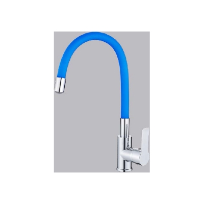 Смеситель для кухни 35к HB70112-4 HAIBA гибкий излив, б/отв, боковая, п/шпильку, синий Смеситель для кухни 35к HB70112-4 HAIBA гибкий излив, б/отв, боковая, п/шпильку, синий