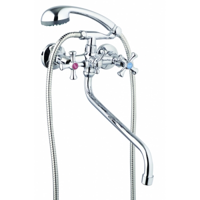 Смеситель для ванны и умывальника 1/2 кер Glauf QFR7-A827