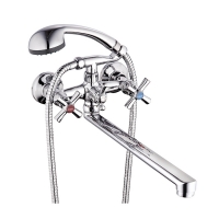 Смеситель для ванны и умывальника 1/2 кер Glauf QFR7-C722