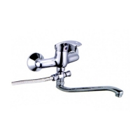 Смеситель для ванны и умывальника 35к 2136L Ledeme б/отв S-нос, латунь